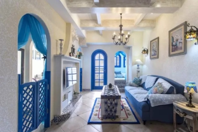 Mediterranean Style Decoration with Regional and Natural Characteristics