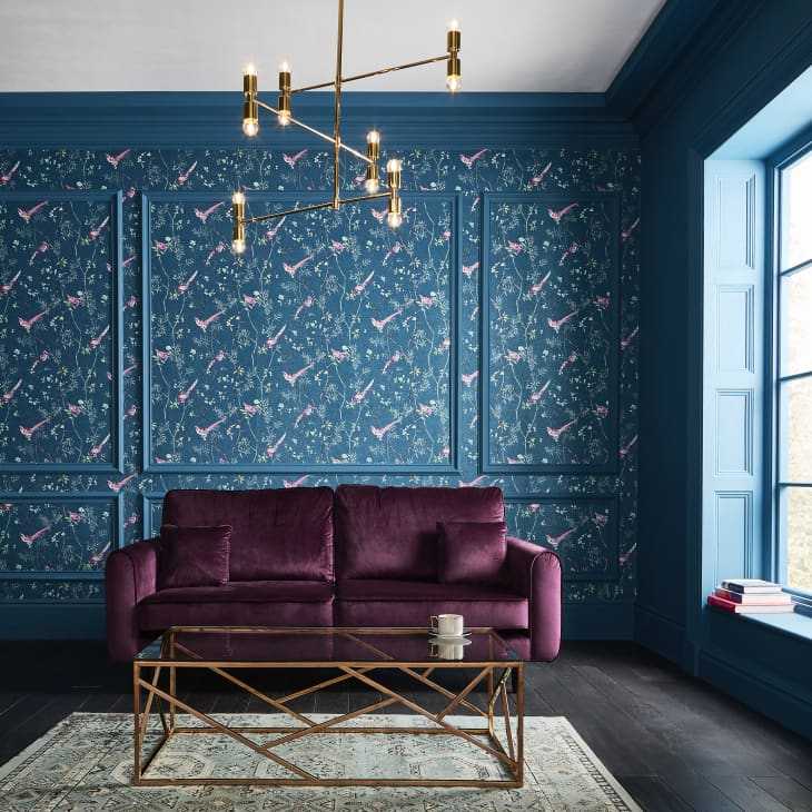 Graham &amp; Brown’s 2019 Color of the Year Comes with a Wallpaper of the Year