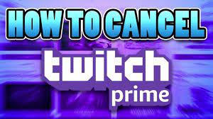 How to Cancel Twitch Prime